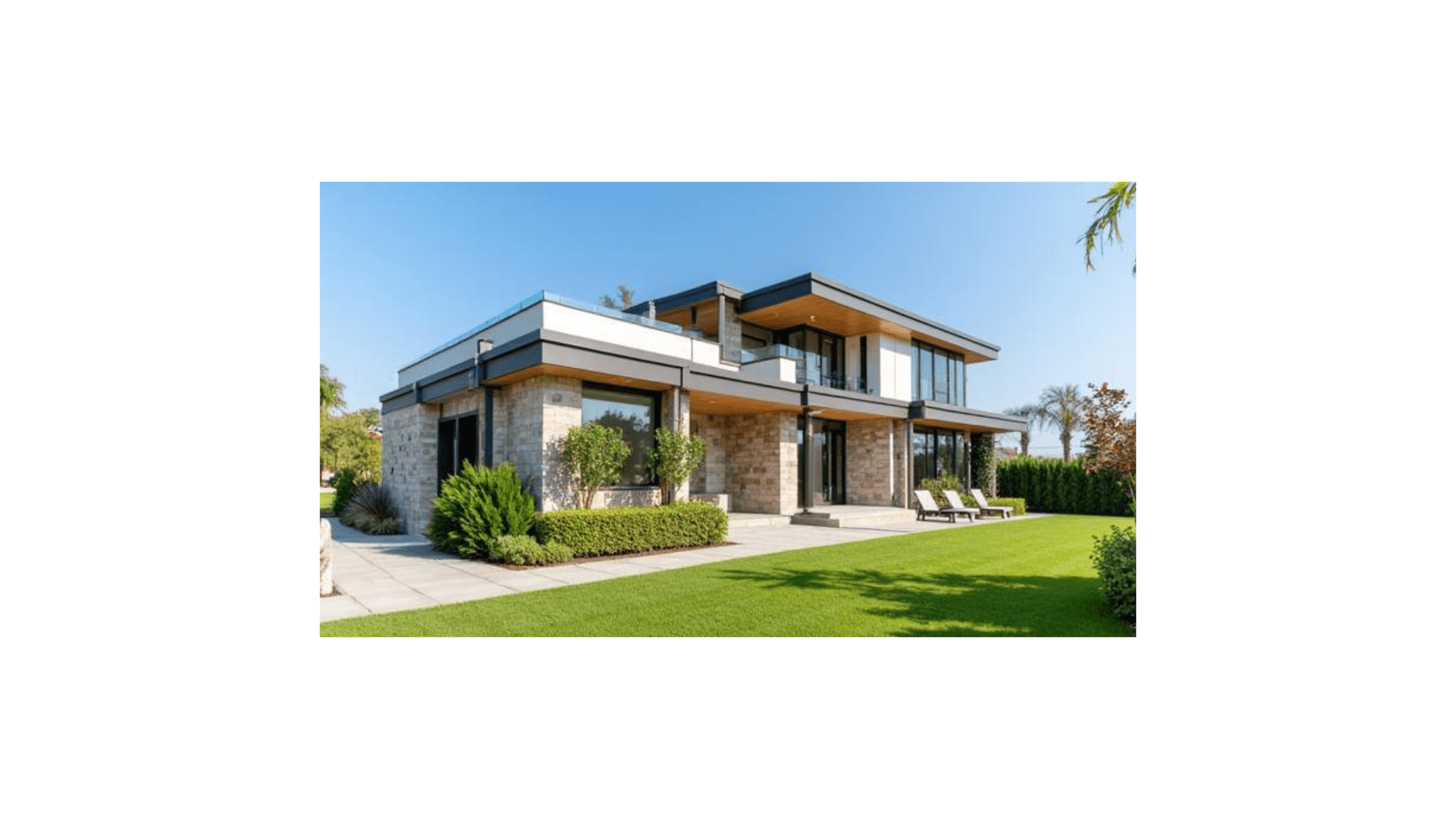 Modern residential property representing homeowners and landlords